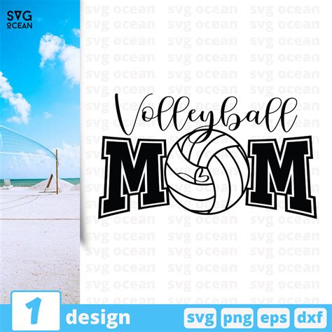 Free Volleyball Svg File For Cricut Svg Ocean