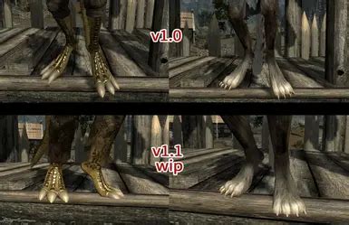 True Digitigrade Beast Races Wip At Skyrim Nexus Mods And Community