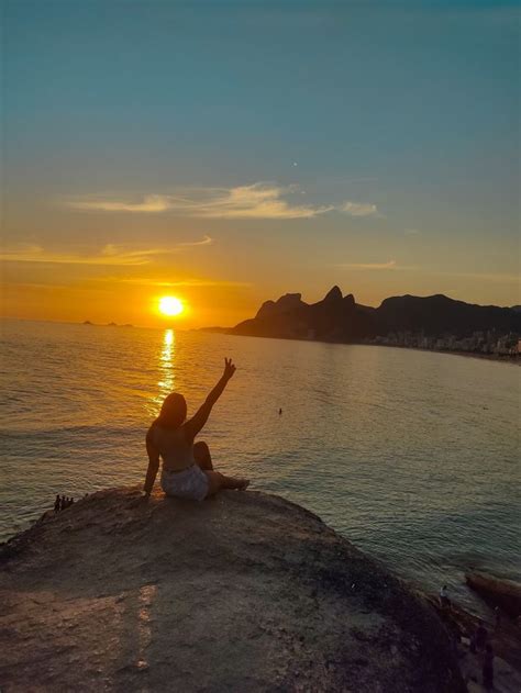 Pedra Do Arpoador Rio De Janeiro Fotos Por Do Sol Por Do Sol