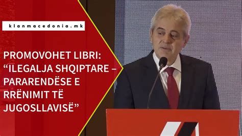 Promovohet Libri Ilegalja Shqiptare Pararend Se E Rr Nimit T