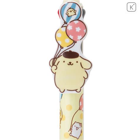 Japan Sanrio Frixion Ball Color Multi Erasable Gel Pen Pompompurin