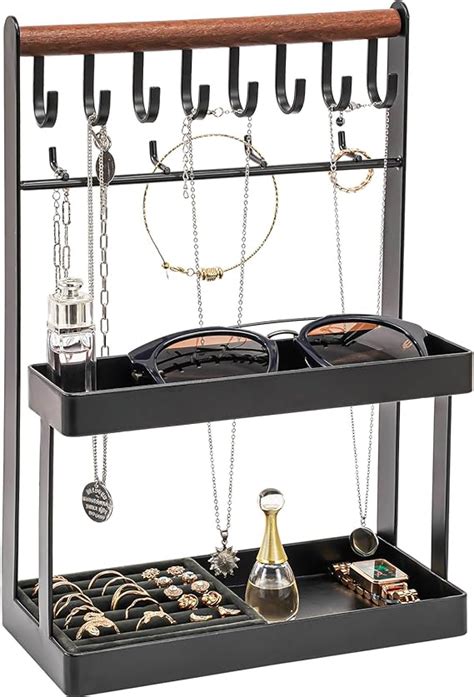 Amazon Lolalet Jewelry Organizer Stand Holder Tier Cute