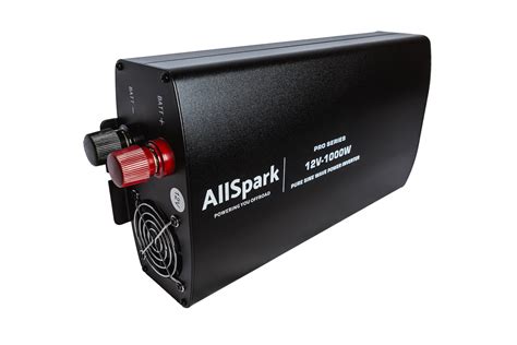 Allspark 12v 1000 Watt Pro Series Pure Sine Wave Inverter With Cb