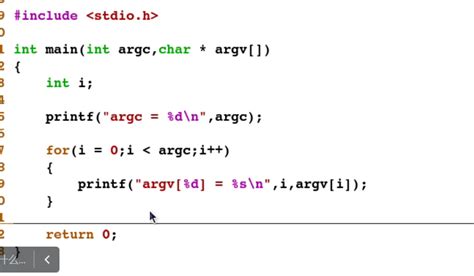 关于int main int argc const char argv 的理解 风中凌乱的猪头 博客园