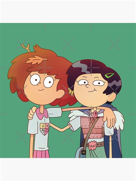 "Marcy and Anne Amphibia" Poster for Sale by artnchfck | Redbubble