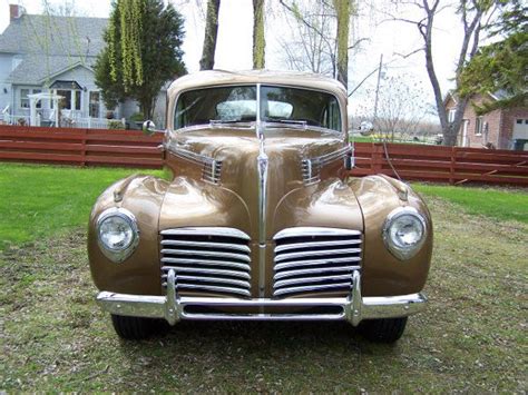 1940 Hudson Series 44 Four Door Sedan For Sale Hudson Essex