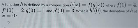 Solved Let F X X∣x∣ 2x Calculate Limh→0hf H −f 0 A