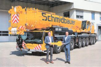 Kranbild Schmidbauer Liebherr Ltm Kran Autokran Portal