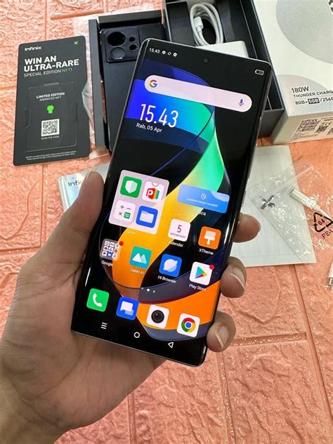 Infinix Zero Ultra G Gb Watt Hz Curved Mp Fullset Resmi