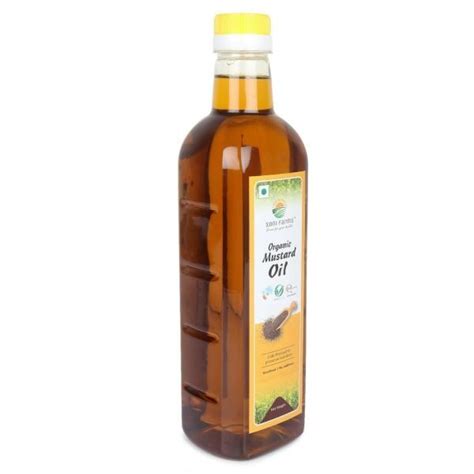 Soni Farms Organic Mustard Oil Cold Pressed Kachi Ghani Sarson Ka Tel