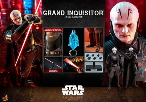 Grand Inquisitor Star Wars Kenobi Series Hot Toys Exclusive