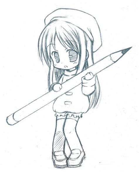 Chibi Drawings Art Drawings Sketches Simple Kawaii Drawings Cute