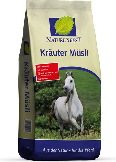 Nature S Best Muesli Herbes Kg Boutique Equus Vitalis