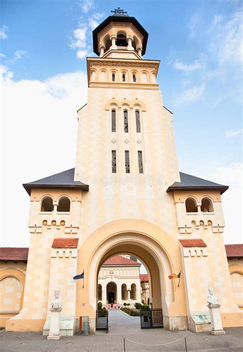 Koronacyjny Archbishop Katedra Alba Iulia Rumunia Obraz Stock Obraz