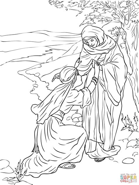 Story Of Ruth Coloring Pages Bible Coloring Pages Coloring Pages | The ...