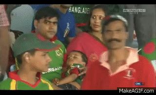 Creepy Cricket Fan Bangladesh On Make A