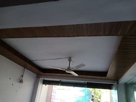 Brown Color Coated Rectangle PVC False Ceiling Thickness 8 Mm At Rs