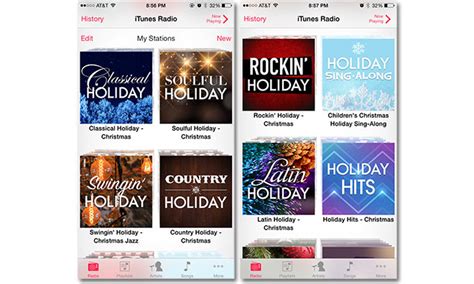 Apple Flips Switch On Holiday Themed Itunes Radio Stations Appleinsider