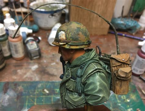 Marine Vietnam By Rick Keasey Putty Paint