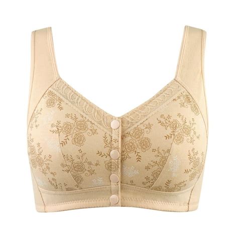 Homegardon Daisy Bra For Seniors Front Closurewirefree Bras With Support And Liftdaisy Bra For