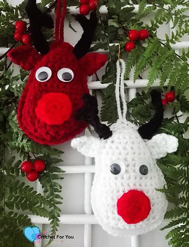 Ravelry Rudolf The Reindeer Ornament Pattern By Erangi Udeshika