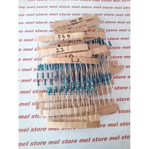 Jual Paket Resistor Metal Film Shopee Indonesia