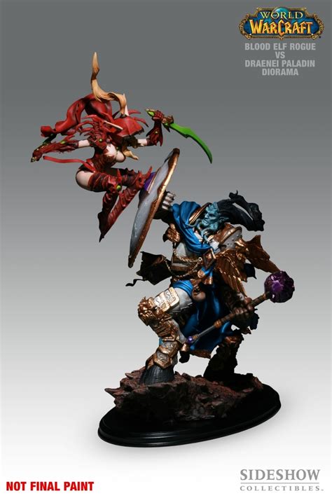 Blood Elf Vs Draenei Diorama Warcraft Wiki Your Wiki Guide To The