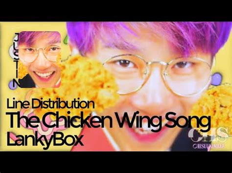 The Chicken Wing Song (LANKYBOX) Line Distribution - YouTube