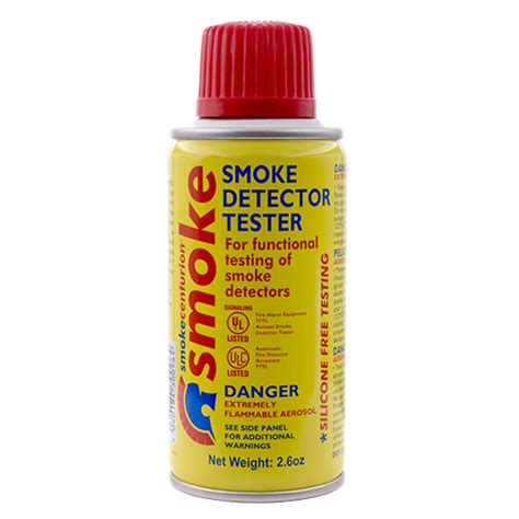 Smoke Detector Tester 2 6 Oz Aerosol Can Lpi Fire Call 201 343 3330