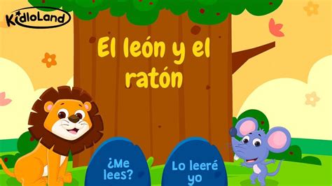 El León Y El Ratón Fábulas Con Moraleja Para Niños Youtube