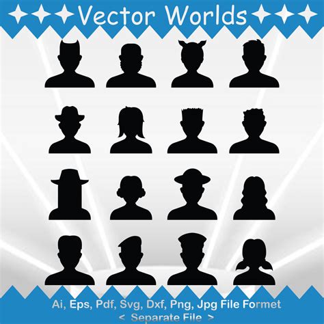 Avatar Svg Vector Design Masterbundles