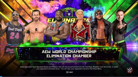 Wwe K Aew Championship Elimination Chamber Match Fmp Episode