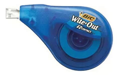 Bic Wite Out Cinta Correcta Color Blanco Unidades Mercadolibre