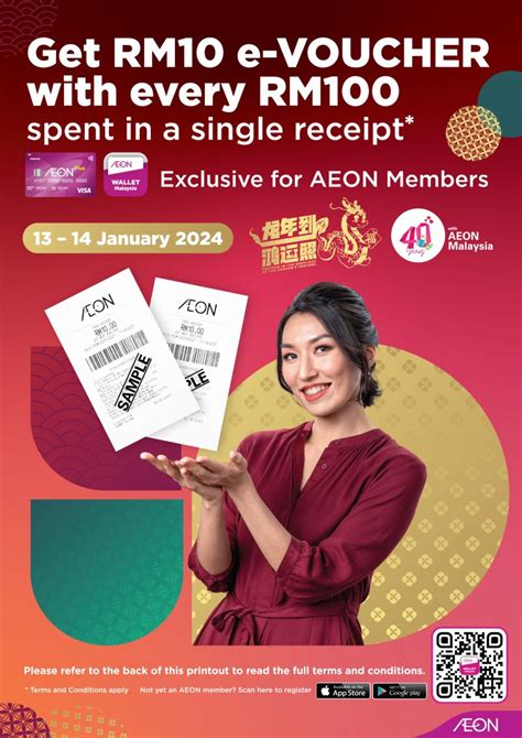 Aeon Member Voucher Special Unlock Exclusive Deals And Earn Rm10 E