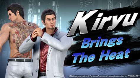 Kazuma Kiryu Yakuza Super Smash Bros Ultimate Mods