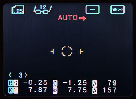 Natural Vision Auto Ref Keratometer NVISION K5001 Rexxam Quality In