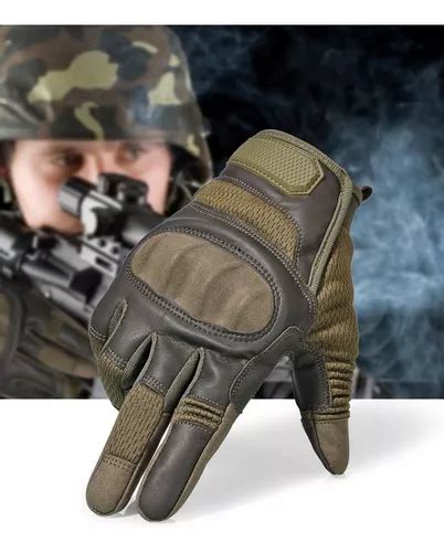 Tela Sensível Ao Toque Hard Knuckle Tactical Luvas Exército