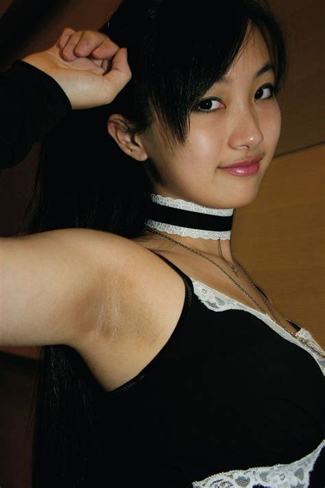 Hot Steam Underboob Japanese Beauty Pretty Woman Armpits Korean Girl Chokers Eyes