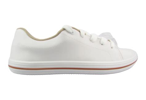 T Nis Feminino Moleca Casual Solado Alto Branco