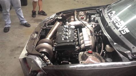 Fully Built B18c Drag Car 925whp Idle And Rev Youtube