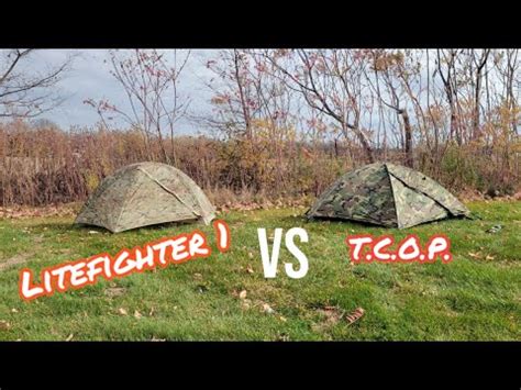 Litefighter 1 Tent VS Eureka TCOP YouTube