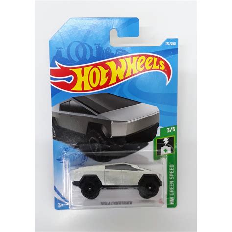 HOT WHEELS HW GREEN SPEED TESLA CYBERTRUCK Shopee Brasil