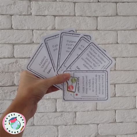 Fato Ou Fake Jogo Perguntas Para Imprimir - Jogo Fato ou Fake – Loja de atividades Pedagógicas | Bruna Chaves