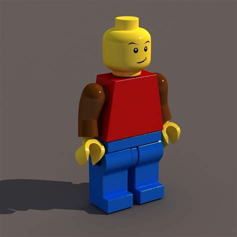 Lego Man 3D model | CGTrader