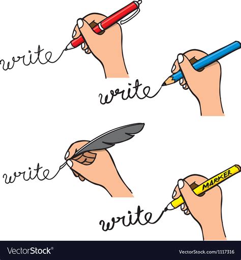 Doodle handwriting Royalty Free Vector Image - VectorStock