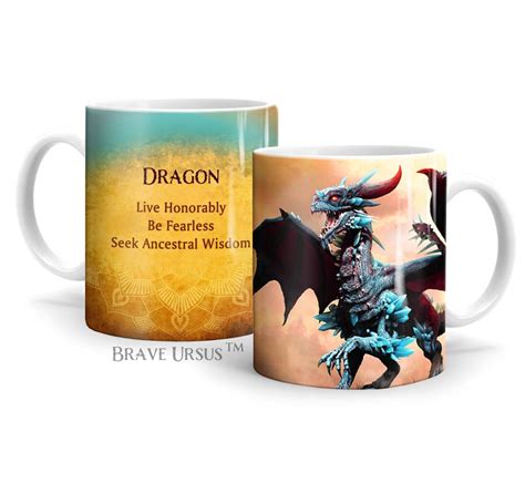 Dragon Mug 11oz. Ceramic