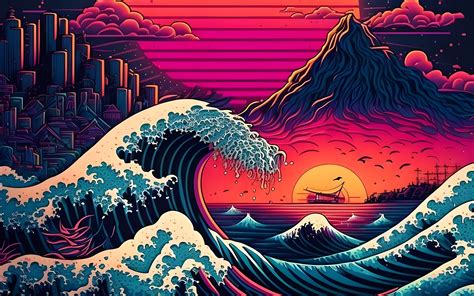 The Great Wave 4k Wallpapers Wallpaper Cave