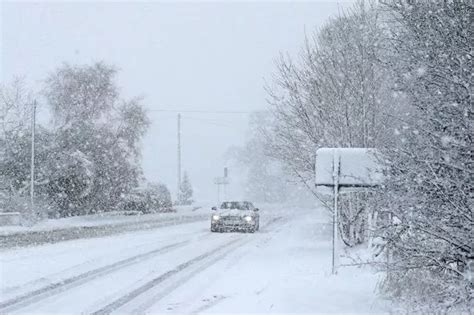 Blizzards And Heavy Snow To Hit Scotland This Weekend As Met Office