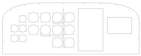 Cessna 172 Panel Layout