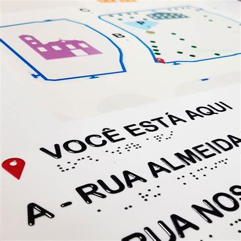 Mapa T Til Em Braille Tb Pisos Piso Tatil Pvc Piso T Til Inox